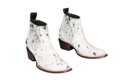 Aurora Cowhide Boots – Size 9.5 – Handmade Western Boots for Women