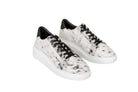The Julia Cowhide Sneakers - Fur Cowhide Skin - Size 9.5