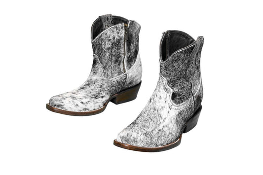 Loretta Cowhide Boots – Size 6 – Western Boots for Women